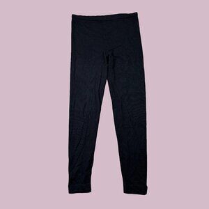 TSE Cashmere Black Leggings Pants Neutral Minimalist Women's Size Small